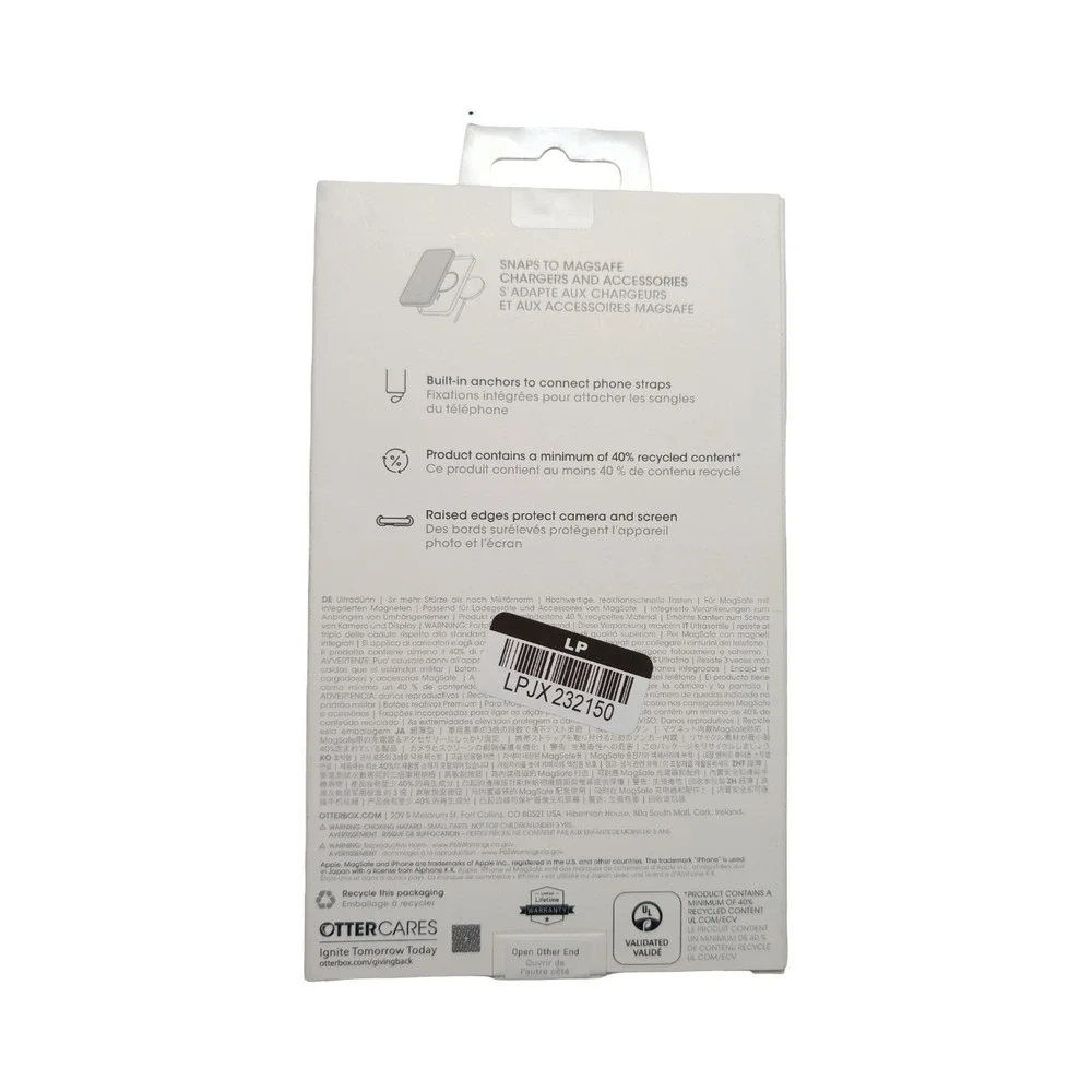 OtterBox important notes